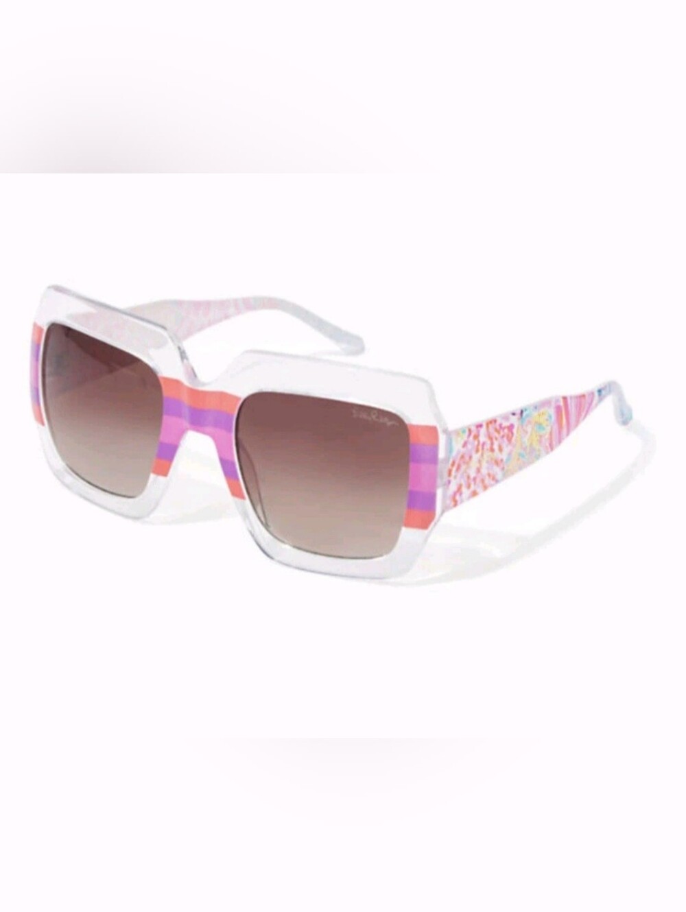 Lilly Pulitzer Colorful Square Sunglasses